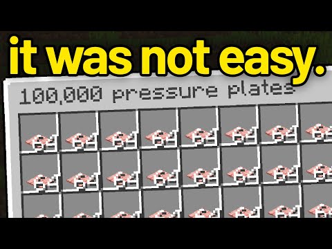 Insane Stryph's Pressure Plate World Experiment