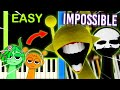 SPRUNKI INCREDIBOX SONG From TOO EASY To IMPOSSIBLE
