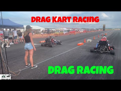 Drag Kart Racing - Drag go kart ZX9R vs Drag go kart ZX9R - Go kart drag racing 1/4 mile 🚦 - 4K UHD