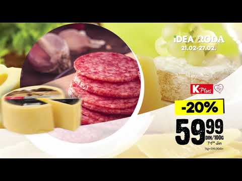 IDEA| Nedeljna ponuda 21.02 - 27.02.2020.