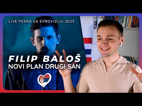 Novi Plan Drugi San by Filip Baloš LIVE Semi Final 1 | Pesma za Evroviziju 23 Serbia Eurovision