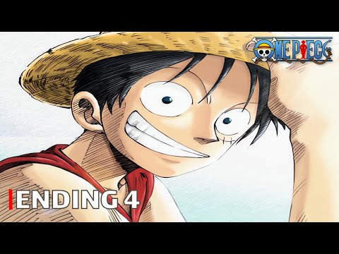 One Piece - Ending 4 | "Shouchi no Suke" | UHD Creditless + Subtitles