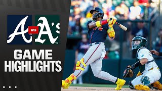 Braves vs. Athletics Game Highlights (7/9/25) | MLB Highlights