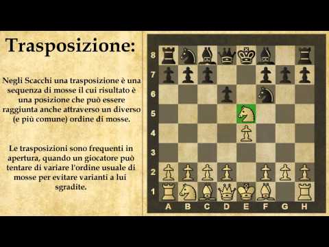 Dizionario di Scacchi - Trasposizione - 16