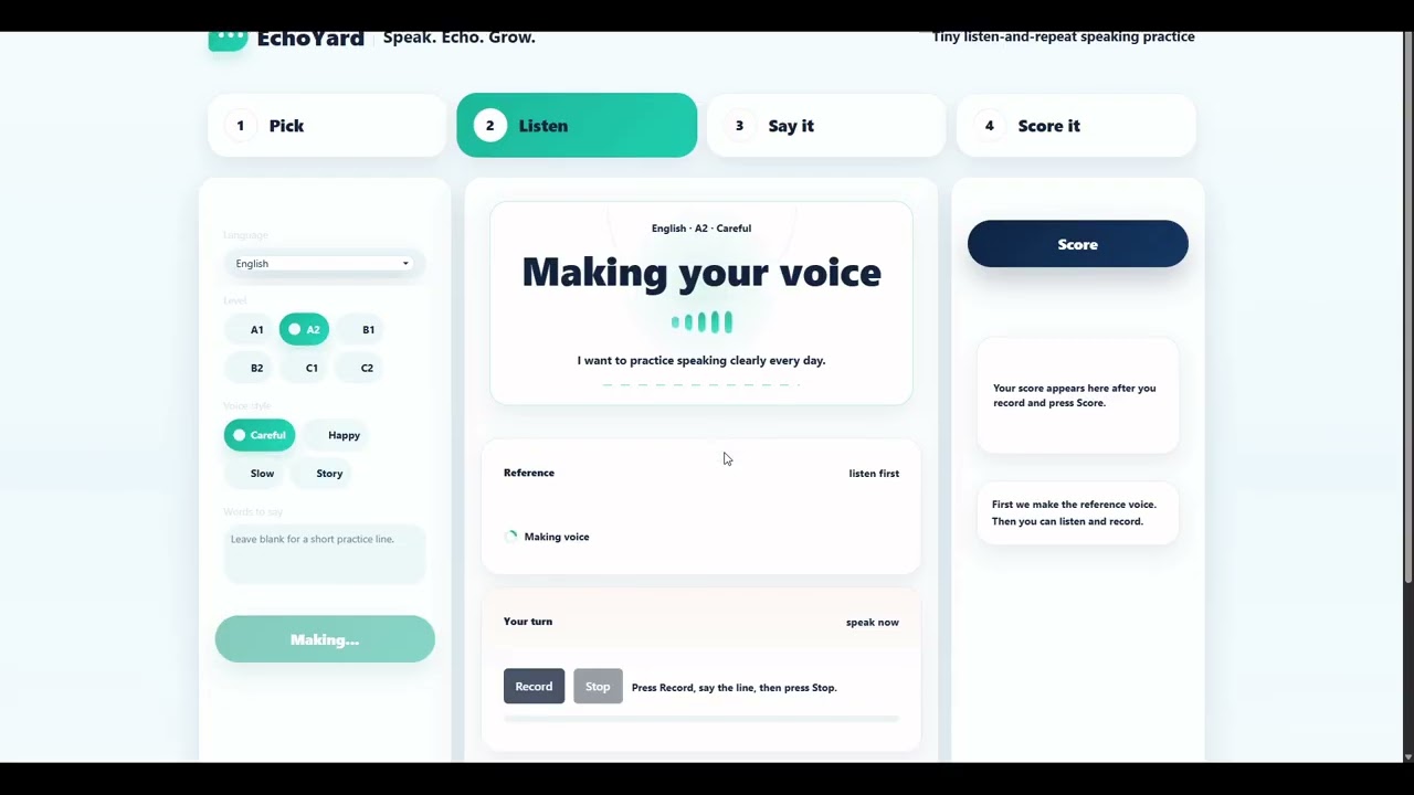 Watch the EchoYard demo