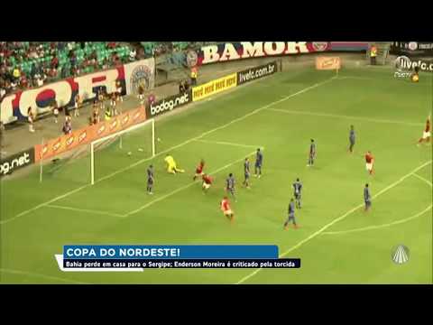 Sergipe beats Bahia with a bicycle kick goal