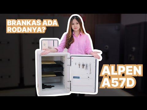 BRANKAS MEWAH BRANKAS DIGITAL TAHAN API FIRE RESISTANT SAN ALPEN A57D