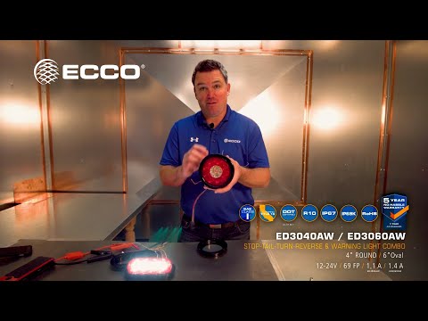 ED3040 & ED3060 | Stop-Turn-Tail-Reverse Warning Light
