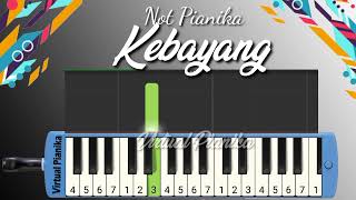Download lagu Not Pianika Kebayang | Not Pianika Lagu Tarling mp3