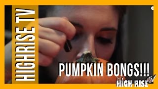Happy Halloweed!!! Pumpkin Pipes Sesh by HighRise TV