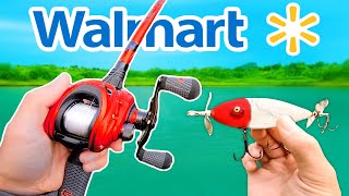 Walmart Topwater Budget Fishing Challenge!