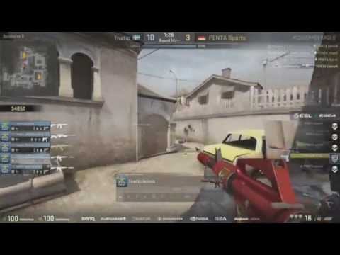 Fnatic Krimz Triple Grenade Kill vs PENTA - ESL ESEA Pro League
