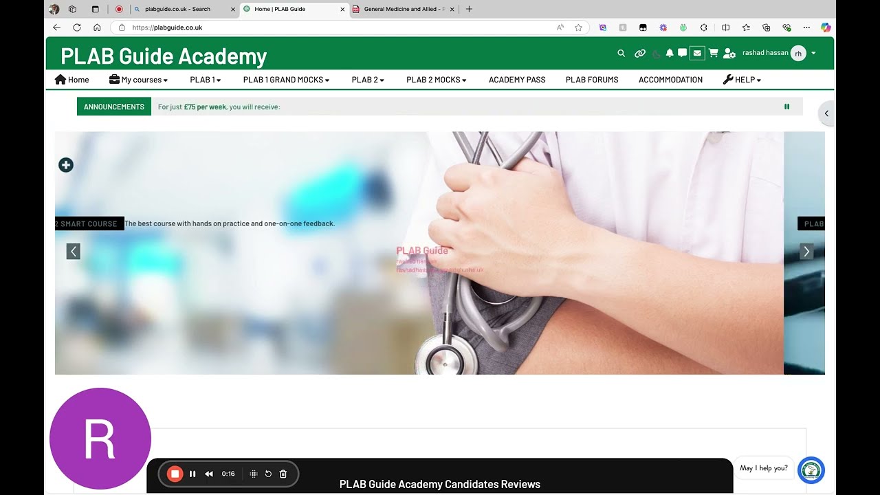 PLAB 2 VIDEO COURSE | PLAB Guide