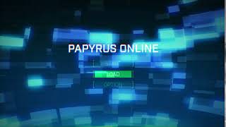【After Effects 練習作品】サイバー空間でのゲームタイトルメニュー風演出【音あり】