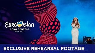 Claudia Faniello - Breathlessly (Malta) EXCLUSIVE Rehearsal footage