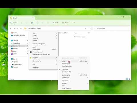 Copy once and paste multiple times in Windows