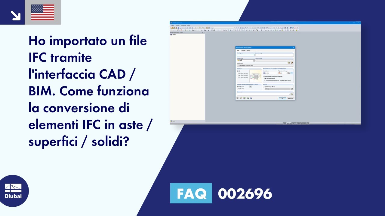 [IT] FAQ 002696 | Ho importato un file IFC tramite l&#39;interfaccia CAD/BIM. Come funziona la conversione ...