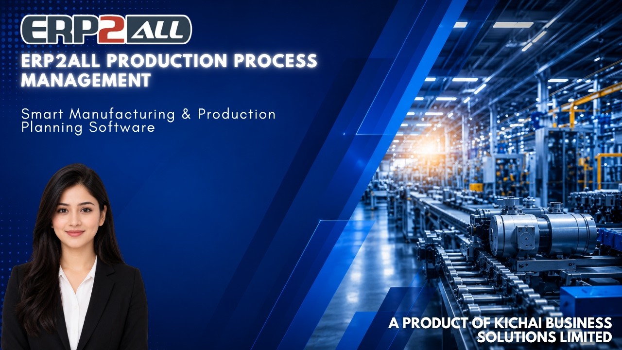 ERP2ALL PPM-A complete Production Process Management (From Planning to Execution)