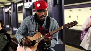 Subway Performer plays &quot;Pablo Picasso&quot; by Citizen Cope