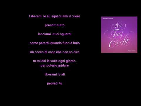 Nei tuoi occhi FRANCESCA MICHIELIN Testo Lyrics