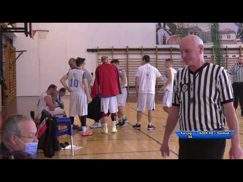Karcagi SE - SZEK KE  / Szolnok /   megyei felnőtt férfi kosárlabda mérkőzés 2022.01.22.
