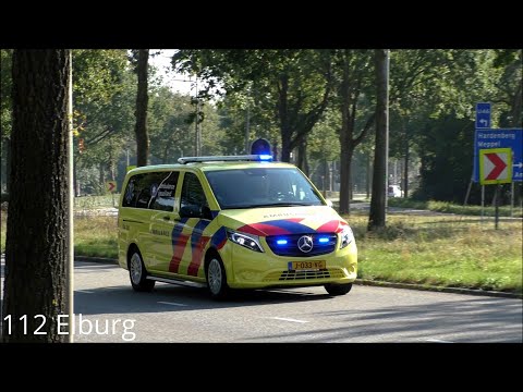 [2 Standpunten] A1 Rapid Responder 04-341 Zwolle met spoed naar een melding in Zwolle