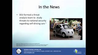 Automotive Cybersecurity Update by Robert Leale (Intrepid Tech Days '18)