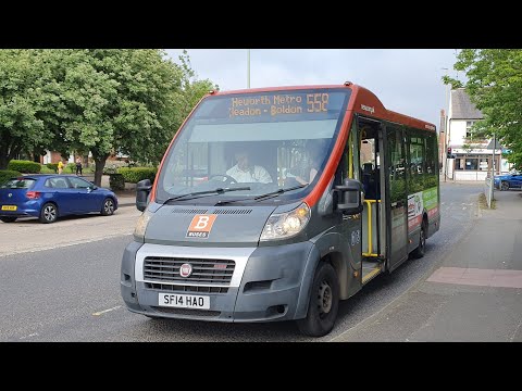 Via The A19: Journey on Route 592 | SF14HAO - Gateshead Central: Fiat Ducato/Bluebird Orion