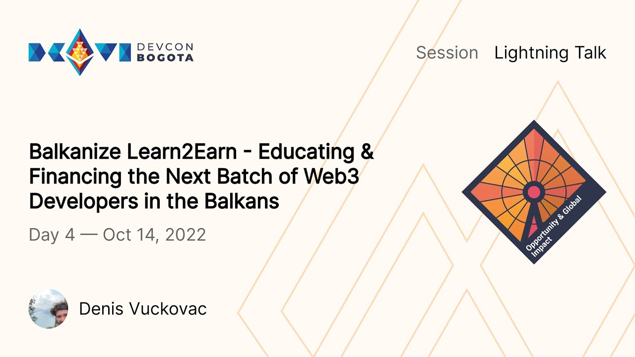 Balkanize Learn2Earn - Educating & Financing the Next Batch of Web3 Developers in the Balkans preview