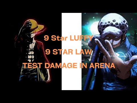 PIRATE ARENA MOBILE - I GOT 9 STAR LUFFY AND 9 STAR LAW 🔥🔥🔥 IS IT STRONG IN ARENA ❓❓❓