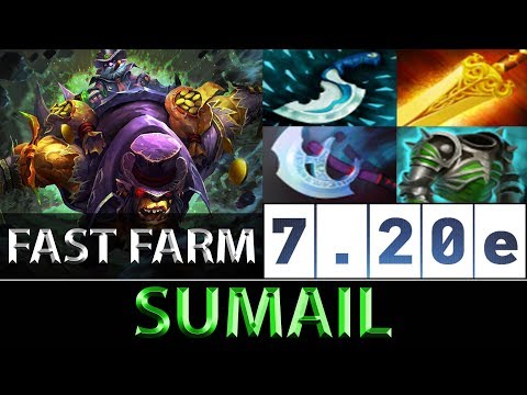 SumaiL [Alchemist] Fast Farm Crazy 992 GPM ► Dota 2 7.20e