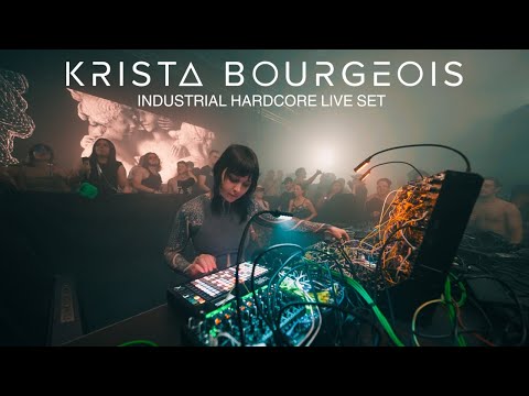 [FIXED AUDIO] Krista Bourgeois - Modular Live Set @ TEKNBASS 016 [Industrial Hardcore Techno]