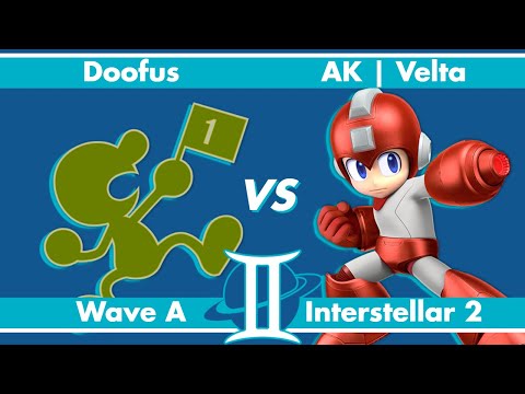 Interstellar 2: Wave A Pools - Doofus (Mr. Game & Watch) vs AK | Velta (Mega Man)
