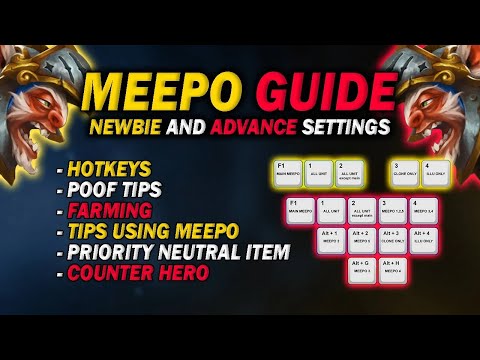 NEXT LEVEL GUIDE, EVERYONE CAN PLAY MEEPO! HOW TO PLAY MEEPO - MEEPO GUIDE EASY AND ADVANCE SETTING