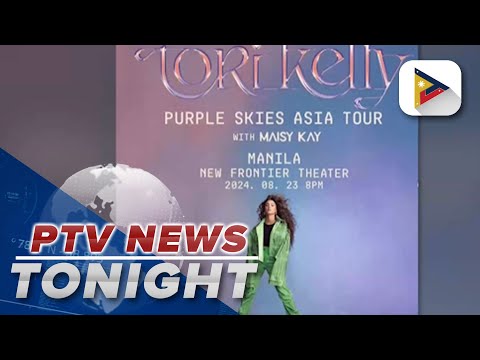 American singer Tori Kelly to hold ‘The Purple Skies’ concert in PH