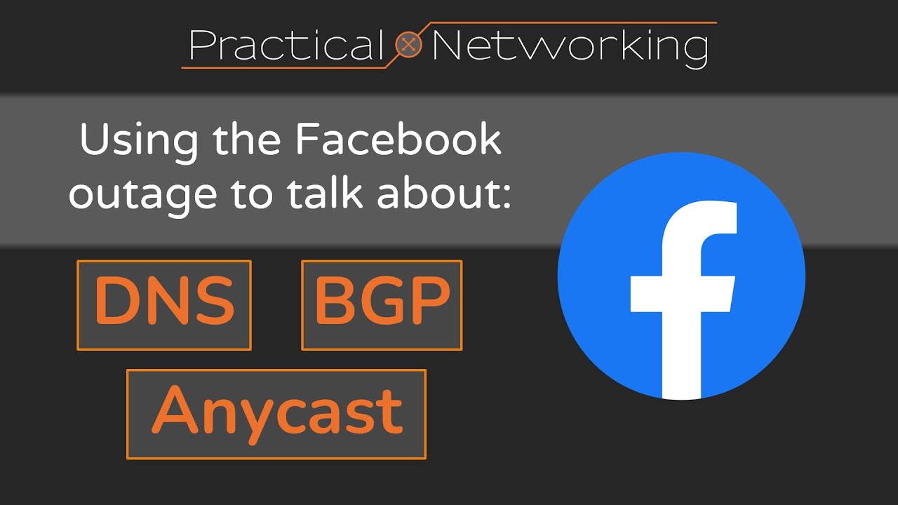 Facebook Outage: Exploring BGP, DNS, and Anycast