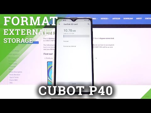 How to Format SD Card in CUBOT P40 – Clear Memory Card
