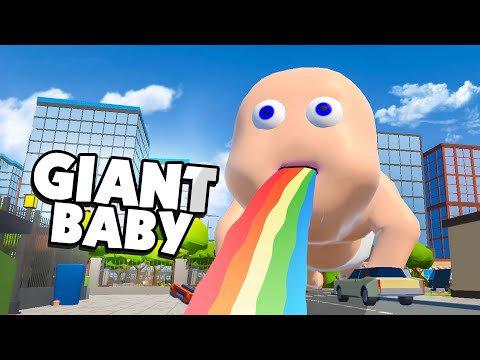 BIGGEST BABY On EARTH Destroys City - Fat Baby Gameplay