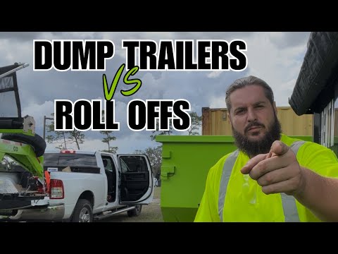 Dump Trailers VS Roll Offs | Dumpster Rental Business FAQs