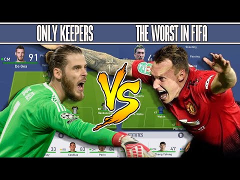 WHAT IF A TEAM OF ONLY KEEPERS PLAYED THE WORST TEAM IN FIFA 19 EXPERIMENT