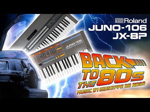 Roland Juno-106 61-Key Programmable Polyphonic Synthesizer 1984 - 1985 - Black image 6