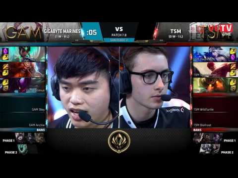 TSM vs GAM - MSI 2017 - 04/05/2017 ( Trận 2 )