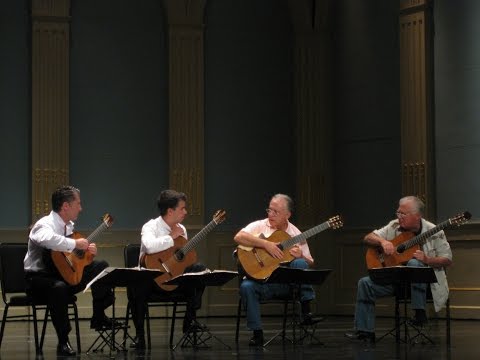 Los Romeros guitar quartet, 55th Anniversary