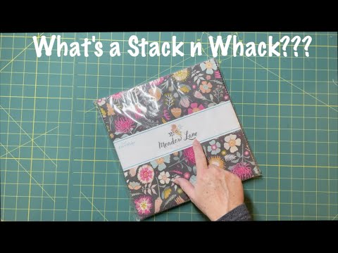 Stack n Whack Quilt Top Using a Layer Cake - Episode 1