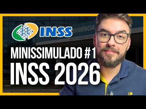 15 QUESTÕES INÉDITAS DE SEGURIDADE SOCIAL | Concurso INSS 2026
