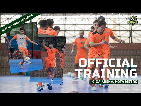 OFFICIAL TRAINING - GIGA FUTSAL ARENA | WEEK 7 PFL 2021 | Official Bintang Timur Surabaya