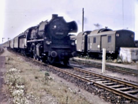 1967 German Railways, Trams & Street Scenes. Original 8mm Kodachrome