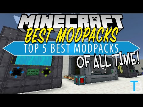 INSANE!! TOP 5 Ultimate Minecraft Modpacks!