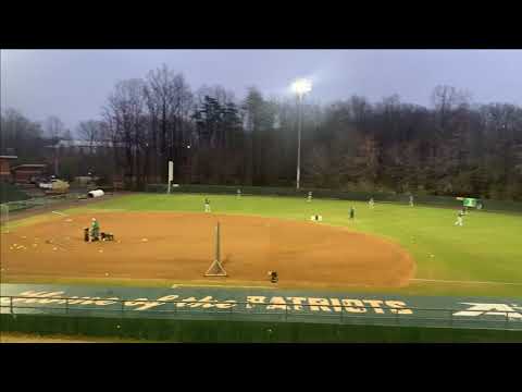 Allison Torstensen GMU Batting Practice