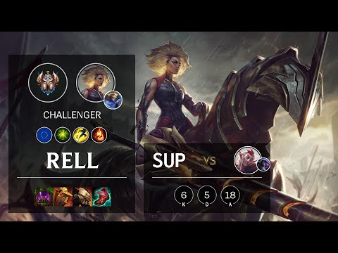 Rell Support vs Rakan - EUW Challenger Patch 11.5